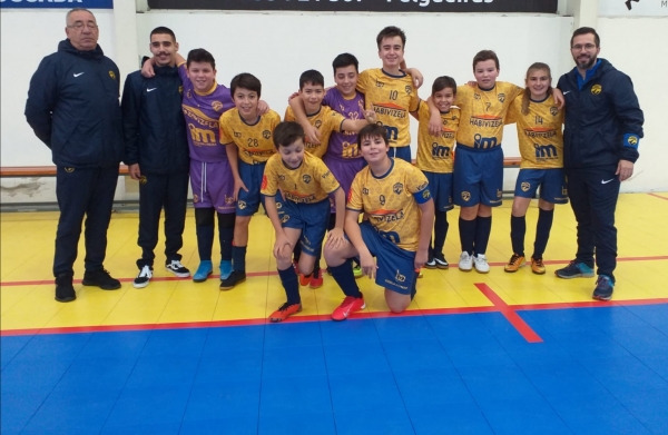 Escalões de Futsal do DJA disputaram mais uma ronda nas respetivas competições