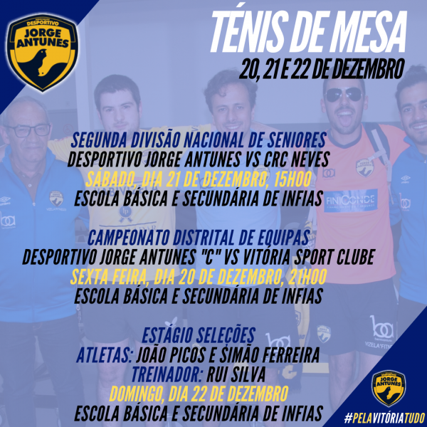 Agenda Ténis de Mesa