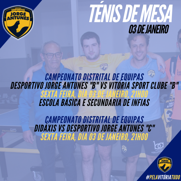 Agenda Ténis de Mesa