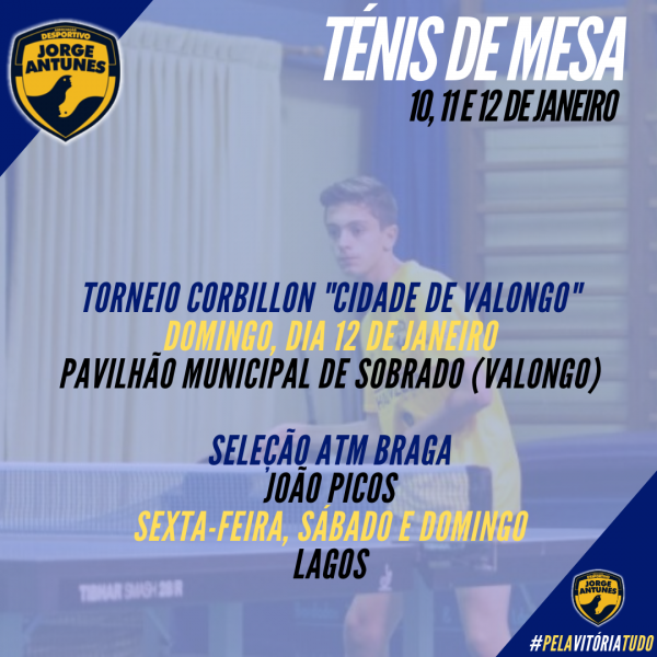 Agenda Ténis de Mesa