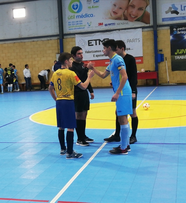 Escalões de Futsal do DJA disputaram mais uma ronda nas respetivas competições