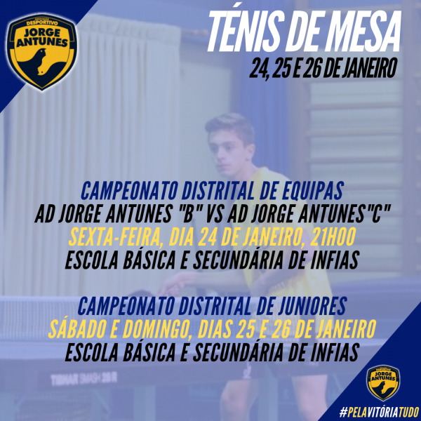 Agenda Ténis de Mesa