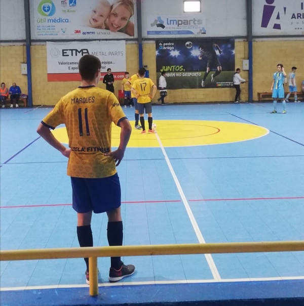 Escalões de Futsal do DJA disputaram mais uma ronda nas respetivas competições