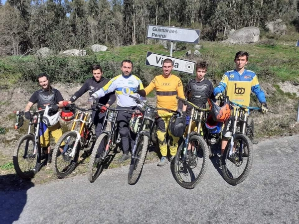 BTT Downhill do DJA realizou primeiro treino da época