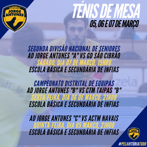 Agenda Ténis de Mesa