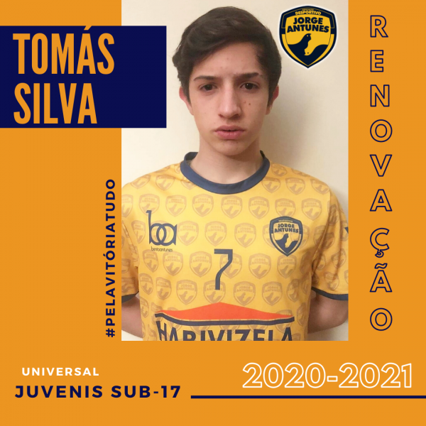 Tomás Silva renovou com os Juvenis do DJA