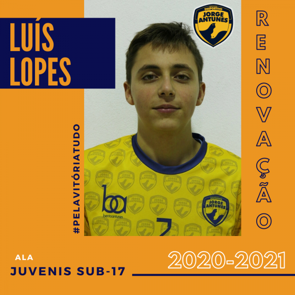 Luís Lopes renovou e subiu ao escalão de Juvenis do DJA