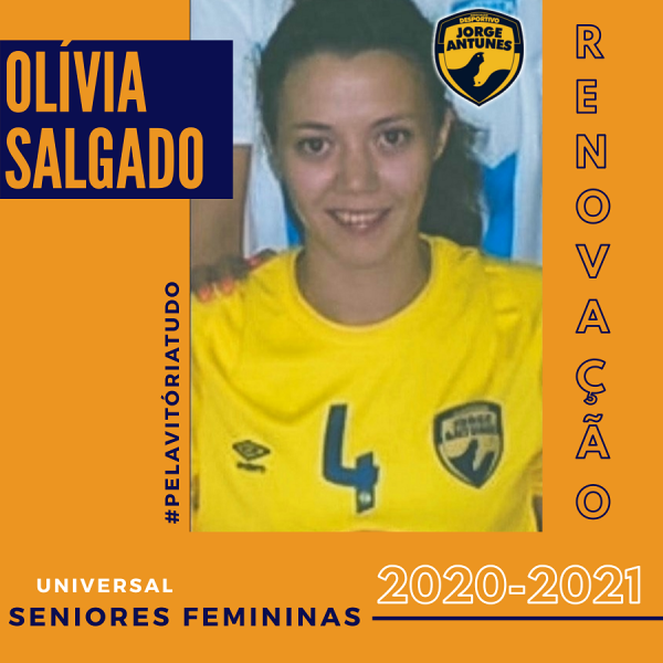 Olívia Salgado renovou com o Desportivo Jorge Antunes