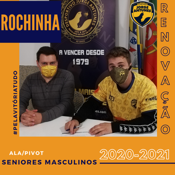 Rochinha renovou com o Desportivo Jorge Antunes