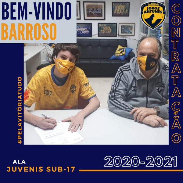 Barroso é reforço do DJA para 2020/2021
