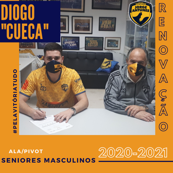 Zé Diogo renovou com o Desportivo Jorge Antunes
