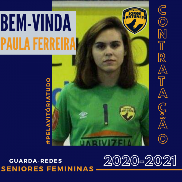Paula Ferreira é reforço das Seniores Femininas para 2020/2021
