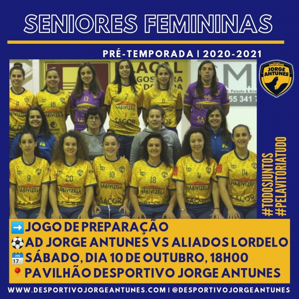 Seniores Femininas preparam mais um jogo amigável