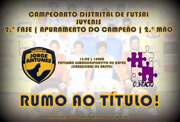 Jogo decisivo para Juvenis
