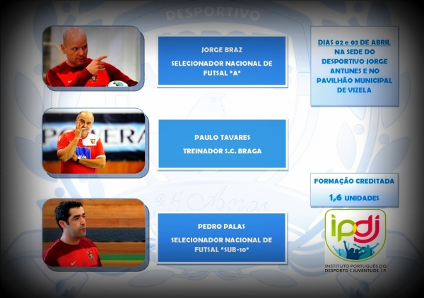DJA organiza formação sobre Organização de Jogo e Treino de Alto Rendimento
