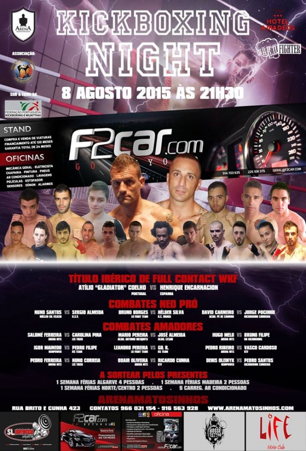  F2 CAR Kickboxing em Matosinhos