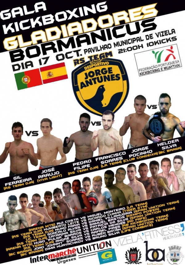 DJA organiza Gala Gladiadores BORMANICUS