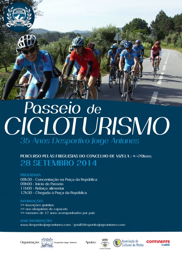 Passeio de Cicloturismo pelo concelho de Vizela