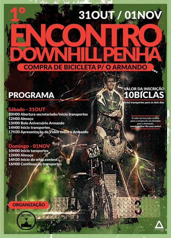 DJA participa em evento solidário de Downhill