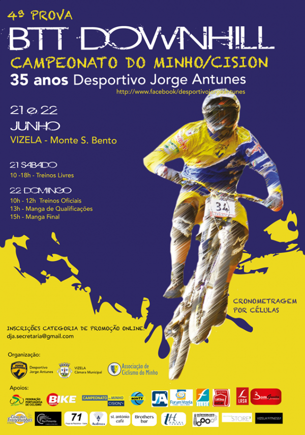 Prova de BTT Downhill este domingo