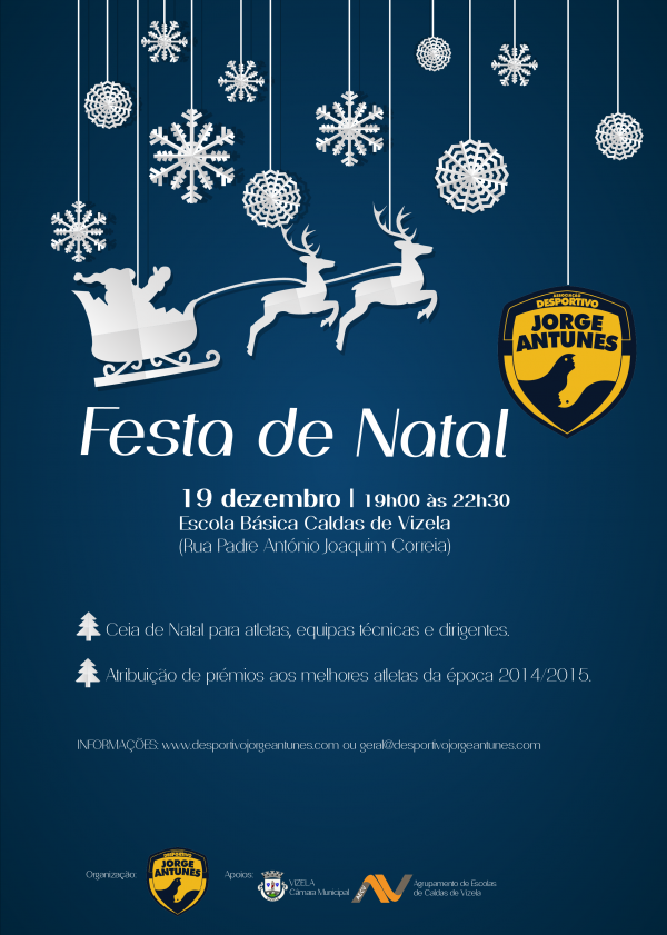 Desportivo festeja o Natal no dia 19
