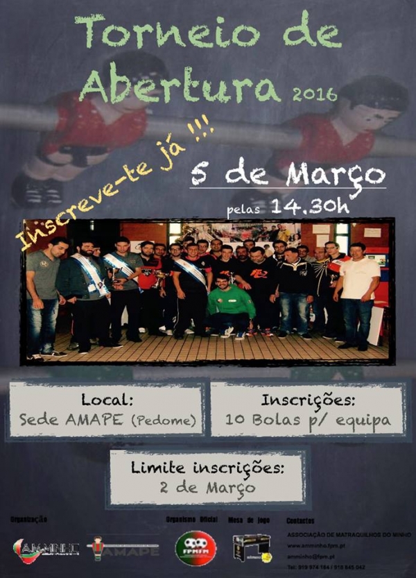 Prova de Abertura do Distrital é este sábado