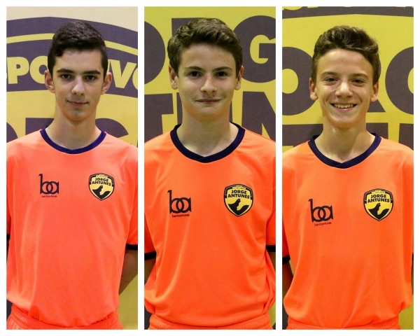 Atletas do DJA no Torneio Inter-Associações Sub-15