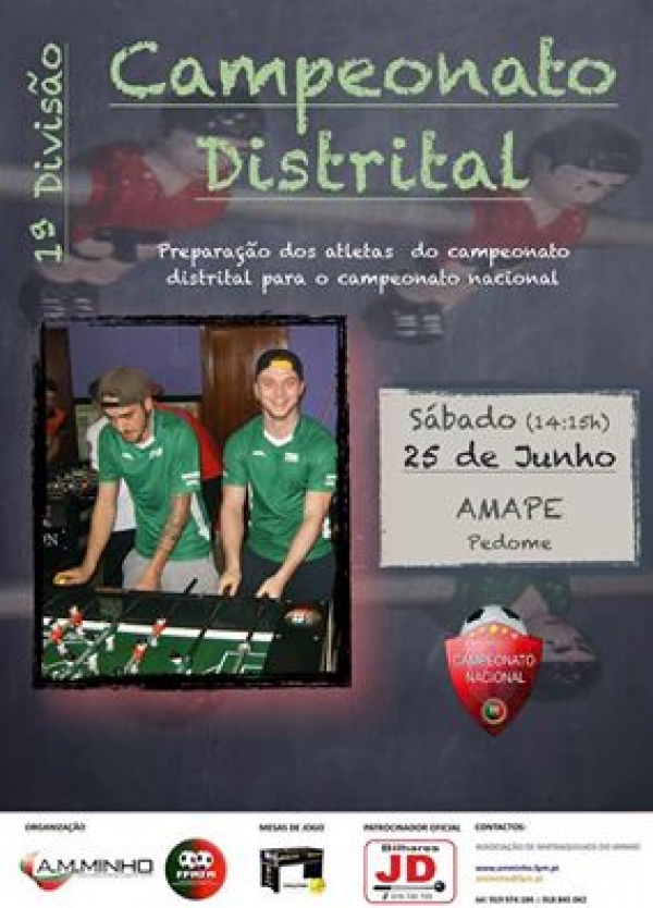 5ª jornada do Distrital em Pedome