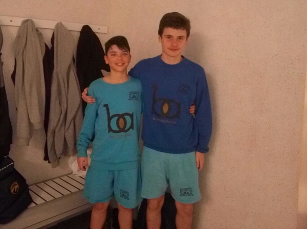 Rafael e Rodrigo na seleção distrital