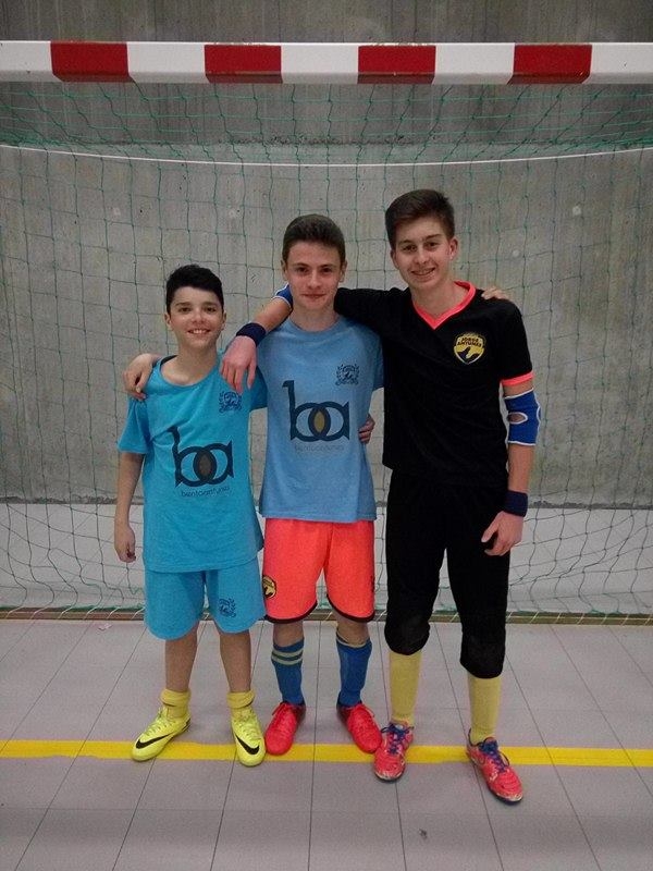 Três iniciados na seleção distrital sub15