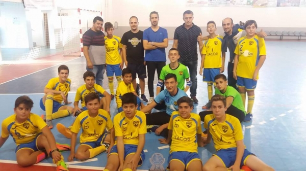 Iniciados conquistaram 2º lugar no triangular